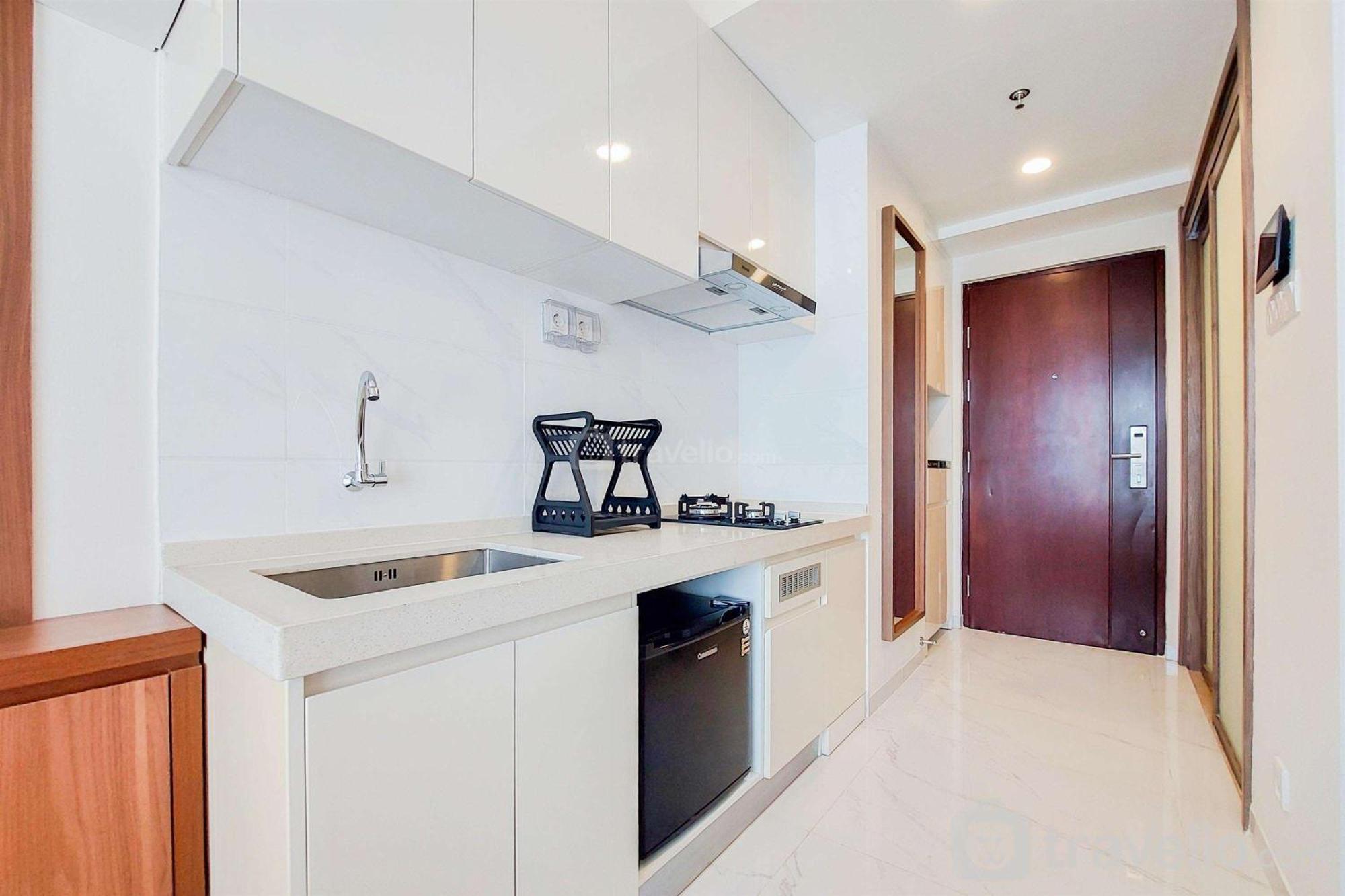 Nice Design And Minimalist Studio At Sky House Bsd Apartment By Travelio Tangerang Exterior photo