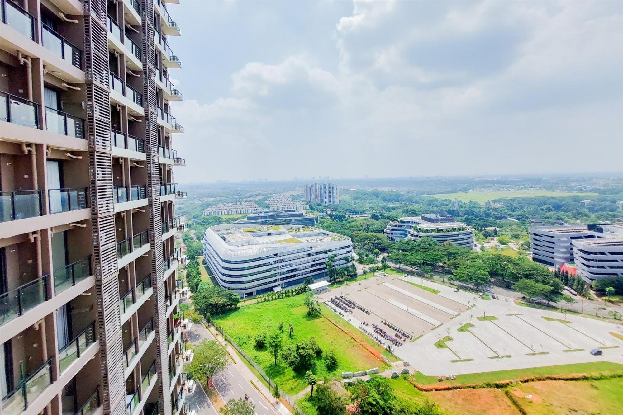 Nice Design And Minimalist Studio At Sky House Bsd Apartment By Travelio Tangerang Exterior photo